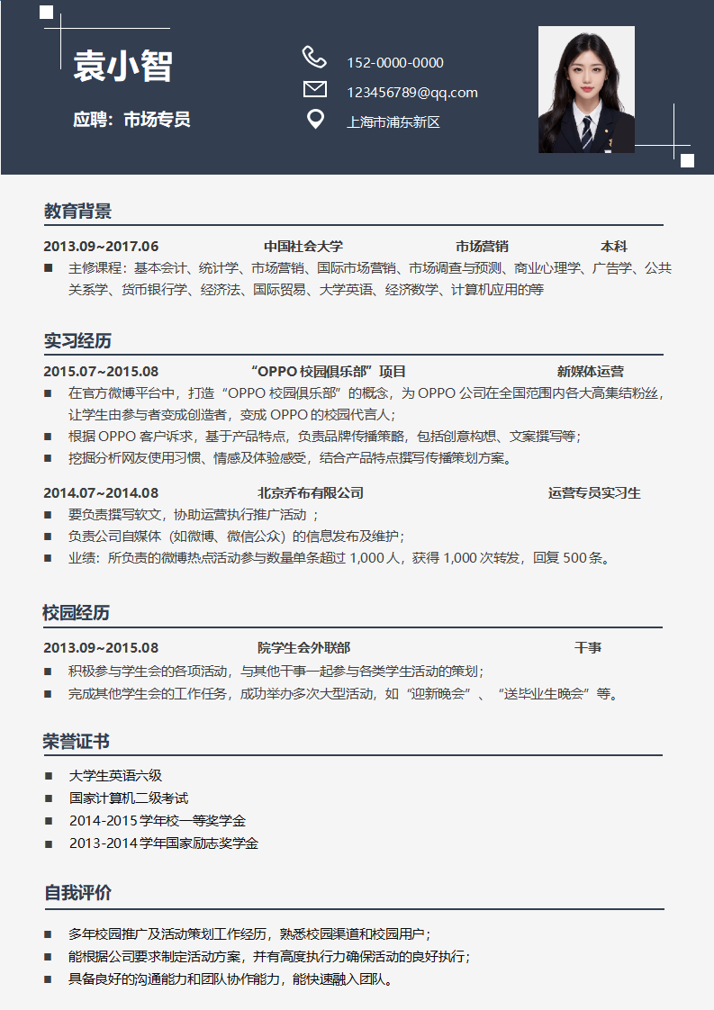 求职个性求职简历263.docx